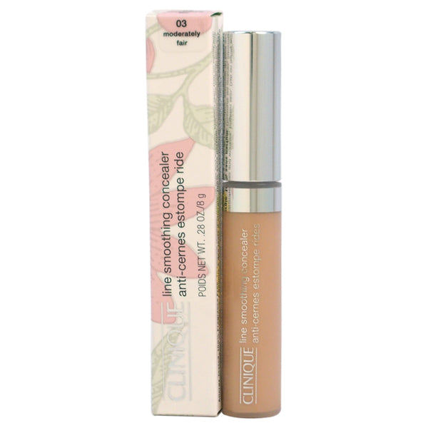 Clinique Line Smoothing Concealer - 03 Moderately Fair by Clinique for Women - 0.28 oz Concealer