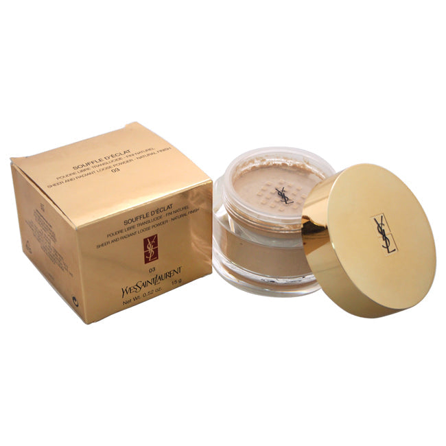 Yves Saint Laurent Souffle DEclat Sheer and Radiant Loose Powder Natural Finish - 3 by Yves Saint Laurent for Women - 0.52 oz Powder