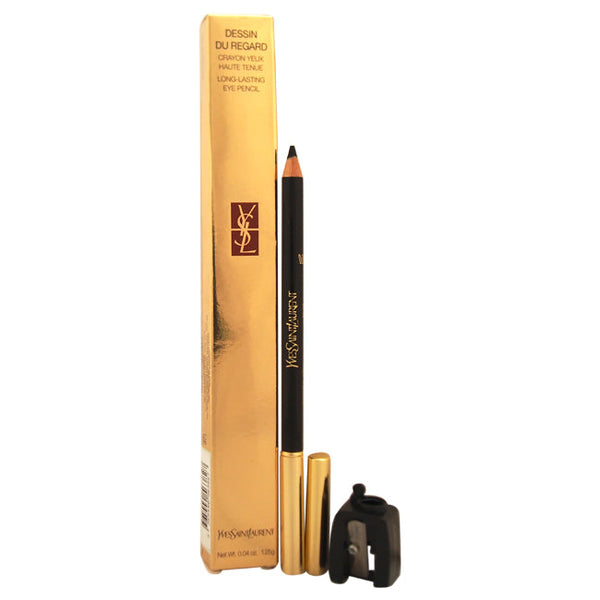 Yves Saint Laurent Dessin Du Regard Long Lasting Eye Pencil - 1 Velvet Black by Yves Saint Laurent for Women - 0.04 oz Eye Pencil