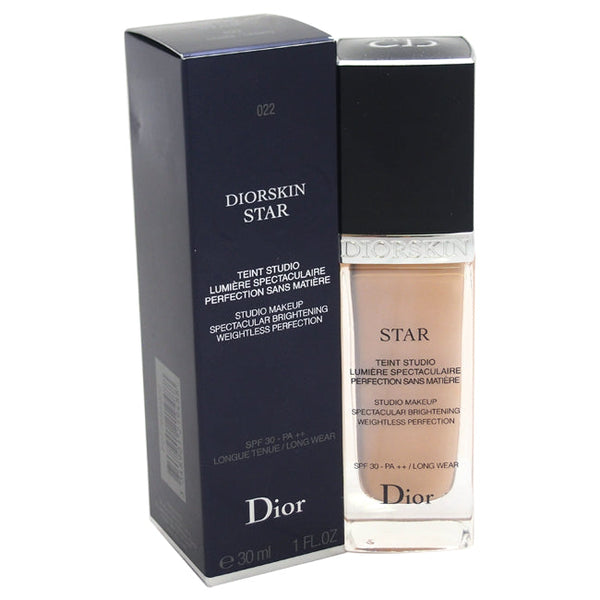 Christian Dior Diorskin Star Studio Makeup Spectacular Brightening SPF 30 - # 022 Cameo by Christian Dior for Women - 1 oz Foundation