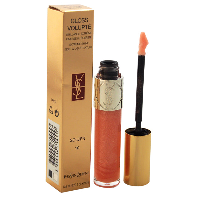 Yves Saint Laurent Gloss Volupte - 10 Or Rose by Yves Saint Laurent for Women - 0.2 oz Lip Gloss