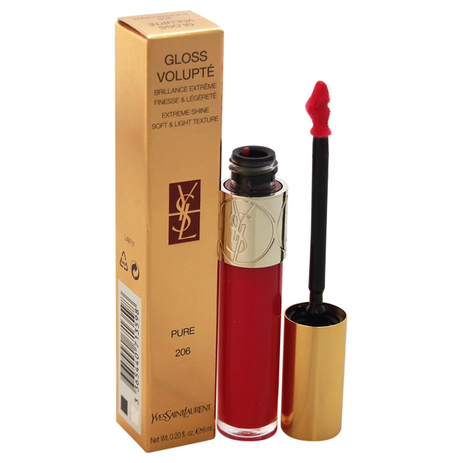 Yves Saint Laurent Gloss Volupte - 206 Fuchsia Oran by Yves Saint Laurent for Women - 0.2 oz Lip Gloss