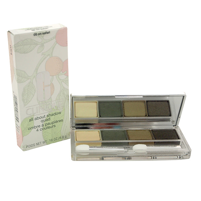 Clinique All About Shadow Quad - # 05 On Safari by Clinique for Women - 0.16 oz Eyeshadow