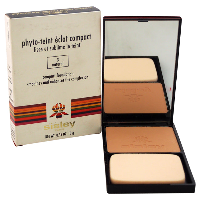 Sisley Phyto-Teint Eclat Compact - # 3 Natural by Sisley for Women - 0.1 oz Foundation