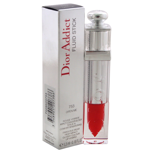 Christian Dior Dior Addict Fluid Stick - # 753 Open Me by Christian Dior for Women - 0.18 oz Lip Gloss