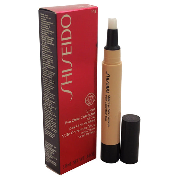 Shiseido Sheer Eye Zone Corrector - # 103 Natural by Shiseido for Women - 0.14 oz Corrector