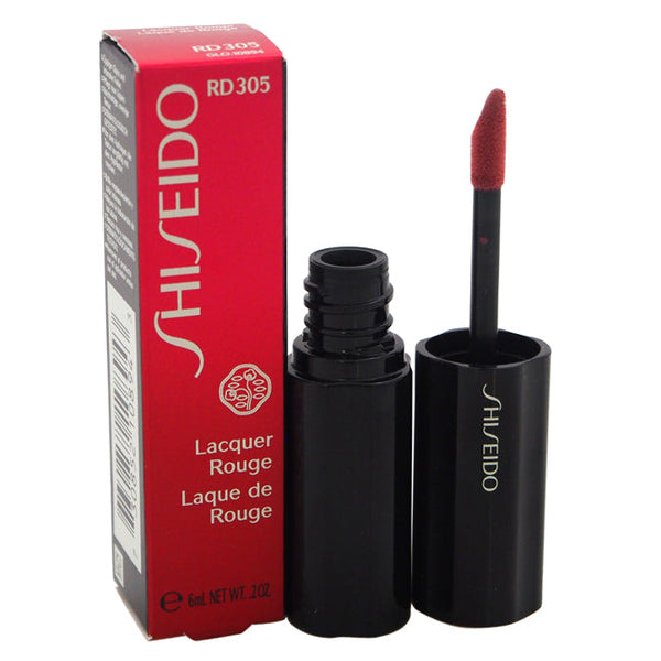 Shiseido Lacquer Rouge - # RD305 Nymph by Shiseido for Women - 0.2 oz Lip Gloss