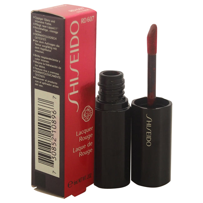 Shiseido Lacquer Rouge - # RD607 Nocturne by Shiseido for Women - 0.2 oz Lip Gloss