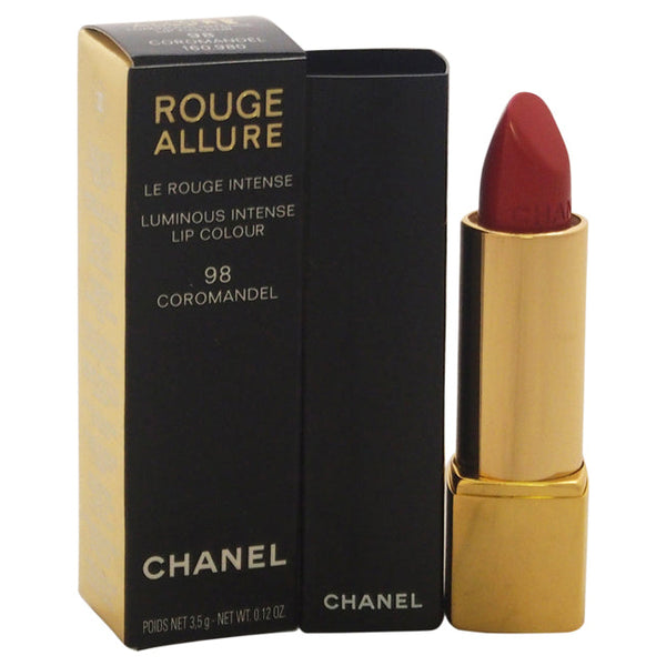 Chanel Rouge Allure Luminous Intense Lip Colour - # 98 Coromandel by Chanel for Women - 0.12 oz Lipstick