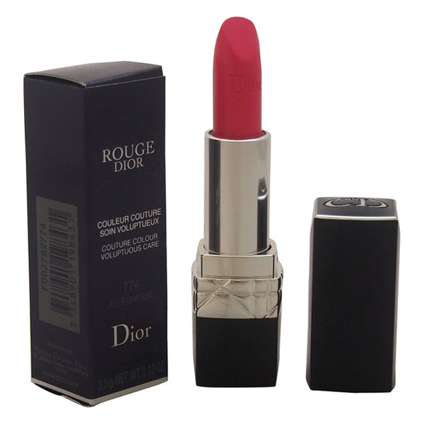 Christian Dior Rouge Dior Couture Colour Voluptuous Care - # 774 Allegresse by Christian Dior for Women - 0.12 oz Lipstick