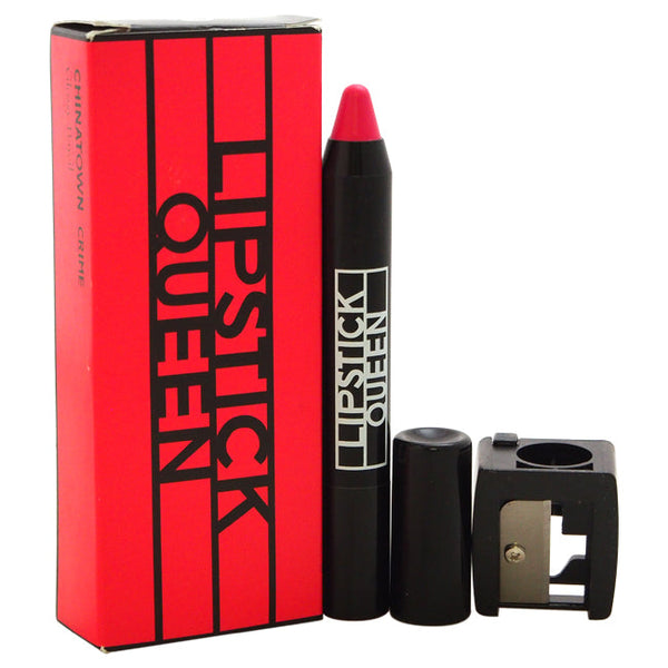 Lipstick Queen Chinatown Glossy Pencil - Crime by Lipstick Queen for Women - 0.07 oz Glossy Pencil