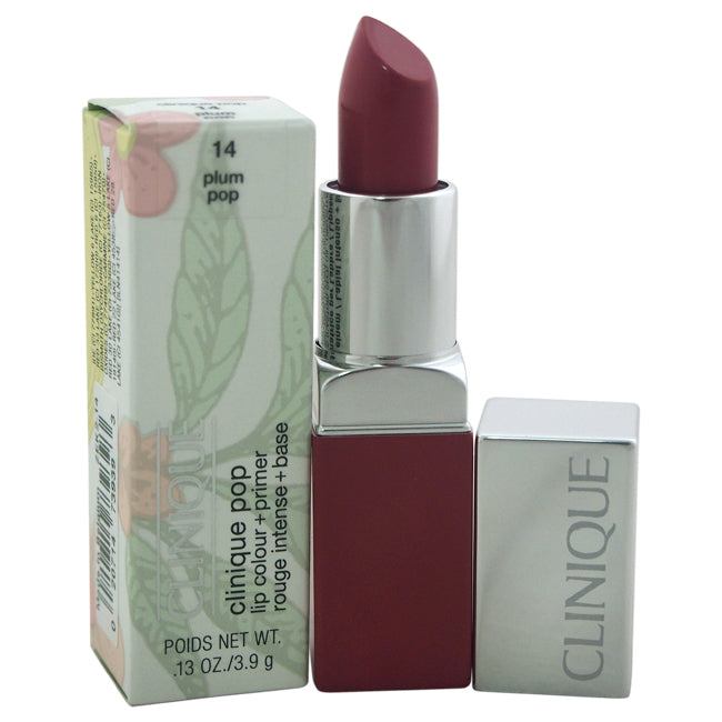 Clinique Clinique Pop Lip Colour + Primer - # 14 Plum Pop by Clinique for Women - 0.13 oz Lipstick