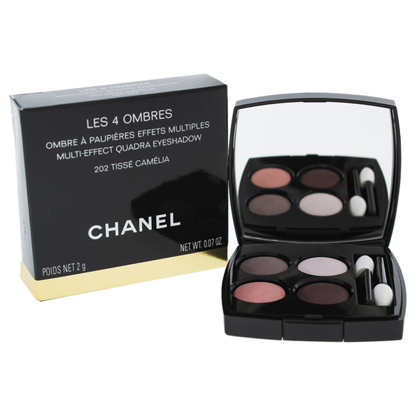 Chanel Les 4 Ombres Multi-Effect Quadra Eyeshadow - 202 Tisse Camelia by  Chanel for Women - 0.07 oz Eyeshadow – Fresh Beauty Co. New Zealand