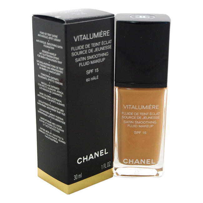 Chanel Vitalumiere Fluide Makeup SPF 15 - # 60 Hale by Chanel for Women - 1 oz Makeup