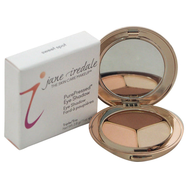 Jane Iredale PurePressed Eyeshadow Triple - Sweet Spot by Jane Iredale for Women - 0.1 oz Eyeshadow