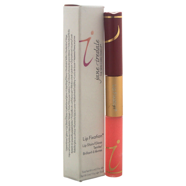 Jane Iredale Lip Fixation Lip Stain & Gloss - Rapture by Jane Iredale for Women - 0.35 oz Lip Gloss