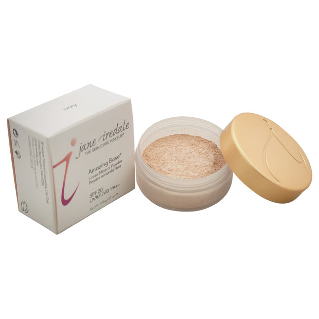 Jane Iredale Amazing Base Loose Mineral Powder SPF 20 - Ivory by Jane Iredale for Women - 0.37 oz Powder