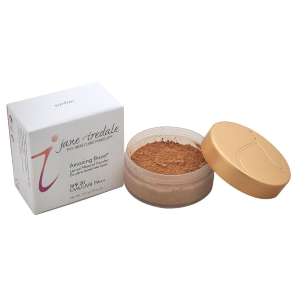 Jane Iredale Amazing Base Loose Mineral Powder SPF 20 - Suntan by Jane Iredale for Women - 0.35 oz Powder