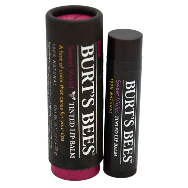 Burt's Bees Burts Bees Tinted Lip Balm - Sweet Violet by Burts Bees for Women - 0.15 oz Lip Balm