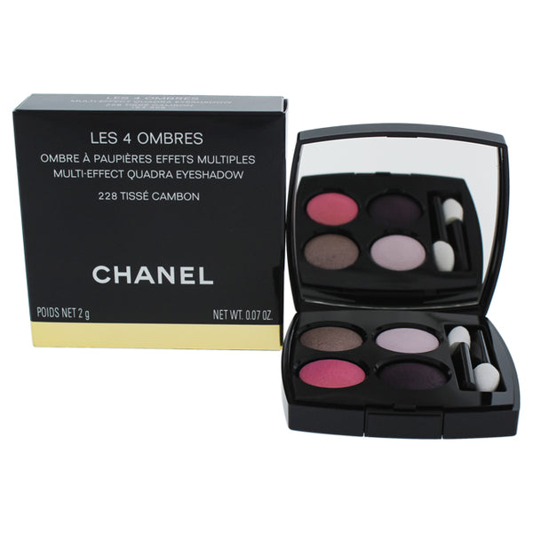 Chanel Les 4 Ombres Multi-Effect Quadra Eyeshadow - 228 Tisse Cambon by Chanel for Women - 0.07 oz Eyeshadow