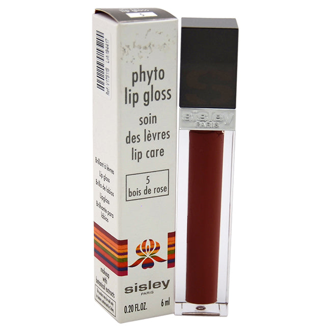 Sisley Phyto Lip Gloss - # 5 Bois de Rose by Sisley for Women - 0.2 oz Lip Gloss