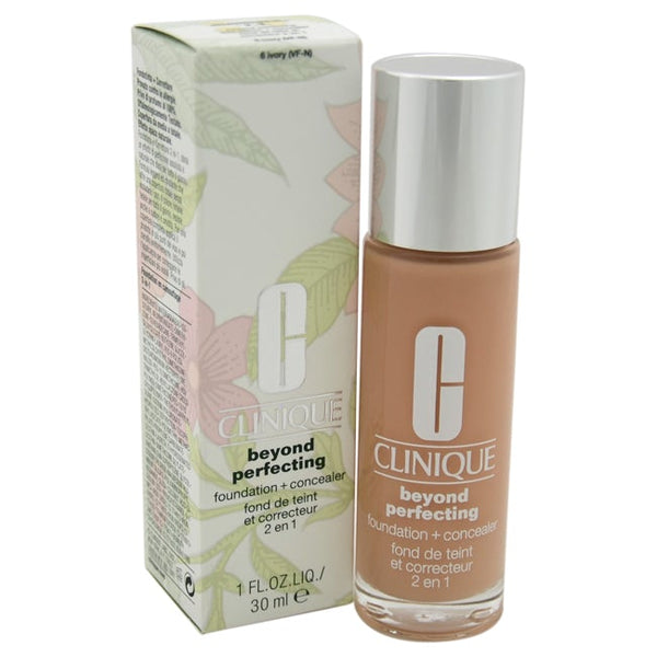 Clinique Beyond Perfecting Foundation Plus Concealer - 6 Ivory VF-N by Clinique for Women - 1 oz Makeup