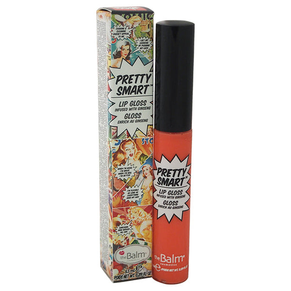 the Balm Pretty Smart Lip Gloss - Pop! by the Balm for Women - 0.219 oz Lip Gloss