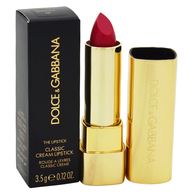 Dolce and Gabbana Classic Cream Lipstick - 247 Bouganville by Dolce and Gabbana for Women - 0.12 oz Lipstick