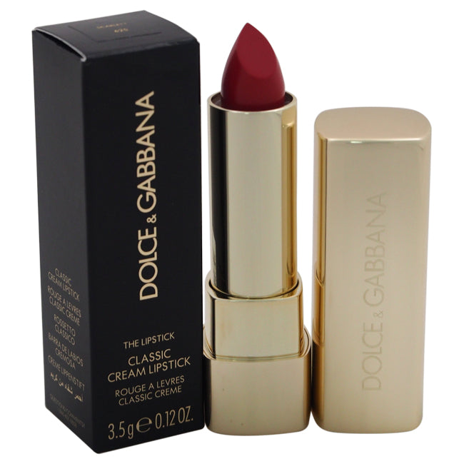 Dolce and Gabbana Classic Cream Lipstick - 625 Scarlett by Dolce and Gabbana for Women - 0.12 oz Lipstick