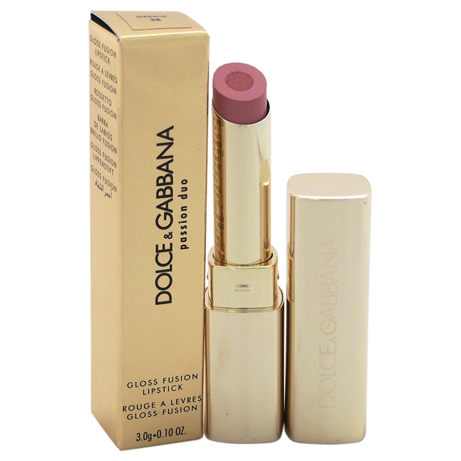 Dolce and Gabbana Passion Duo Gloss Fusion Lipstick - 38 Orchid by Dolce and Gabbana for Women - 0.1 oz Lipstick