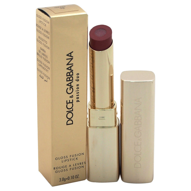 Dolce and Gabbana Passion Duo Gloss Fusion Lipstick - 70 Impact by Dolce and Gabbana for Women - 0.1 oz Lipstick