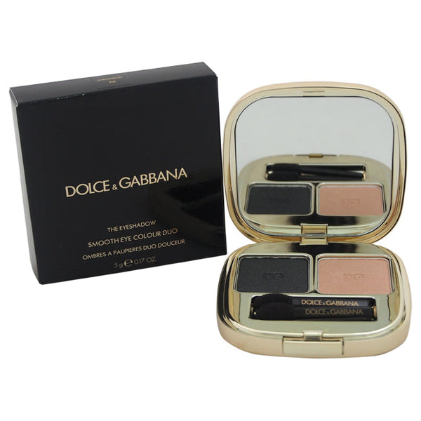 Dolce and Gabbana The Eyeshadow Smooth Eye Colour Duo - 110 Stromboli by Dolce and Gabbana for Women - 0.17 oz Eyeshadow