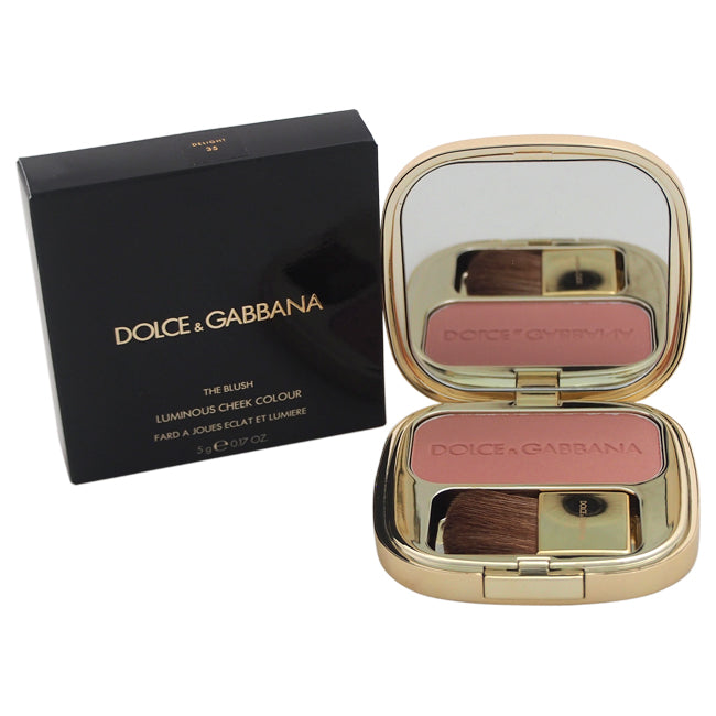 Dolce and Gabbana The Blush Luminous Cheek Colour - 35 Delight by Dolce and Gabbana for Women - 0.17 oz Blush