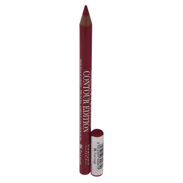 Bourjois Contour Edition Lip Liner - # 06 Tout Rouge by Bourjois for Women - 0.04 oz Lip Liner