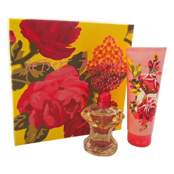 Betsey Johnson Betsey Johnson by Betsey Johnson for Women - 2 Pc Gift Set 3.4oz EDP Spray, 6.7oz Body Lotion