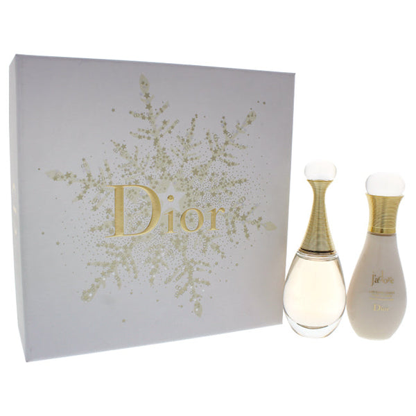 Christian Dior Jadore by Christian Dior for Women - 2 Pc Gift Set 1.7oz EDP Spray, 2.5oz Beautifying Body Milk