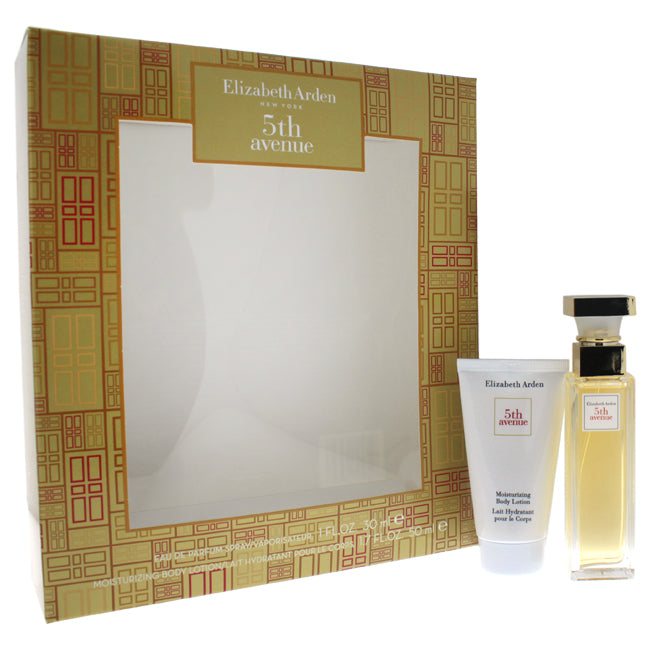 Elizabeth Arden 5th Avenue by Elizabeth Arden for Women - 2 Pc Gift Set 1oz EDP Spray, 1.7oz Moisturizing Body Lotion