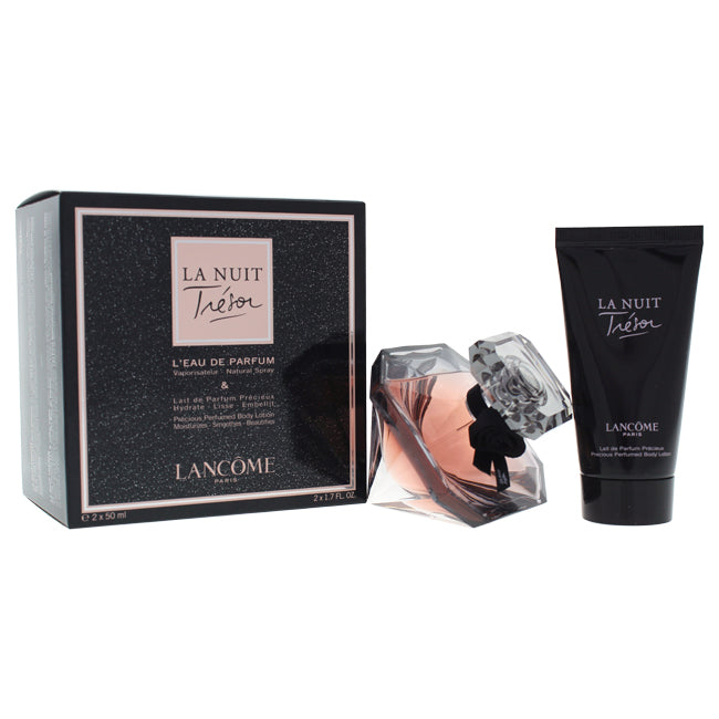 Lancome La Nuit Tresor by Lancome for Women - 2 Pc Gift Set 1.7oz LEau De Parfum, 1.7oz Precious Perfumed Body Lotion