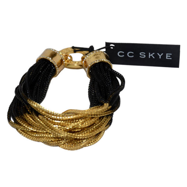 CC Skye Midnight Bracelet in Black/Gold by CC Skye for Women - 1 Pc Bracelet