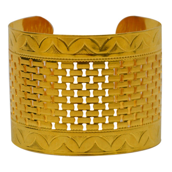 Laruicci Odessa Cuff in 18k Gold Plated by Laruicci for Women - 1 Pc Cuff