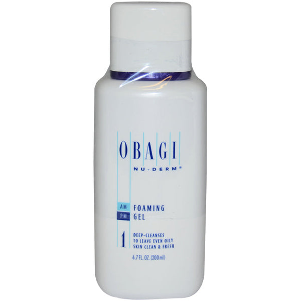 Obagi Obagi Nu-Derm #1 AM/PM Foaming Cleansing Gel by Obagi for Women - 6.7 oz Gel