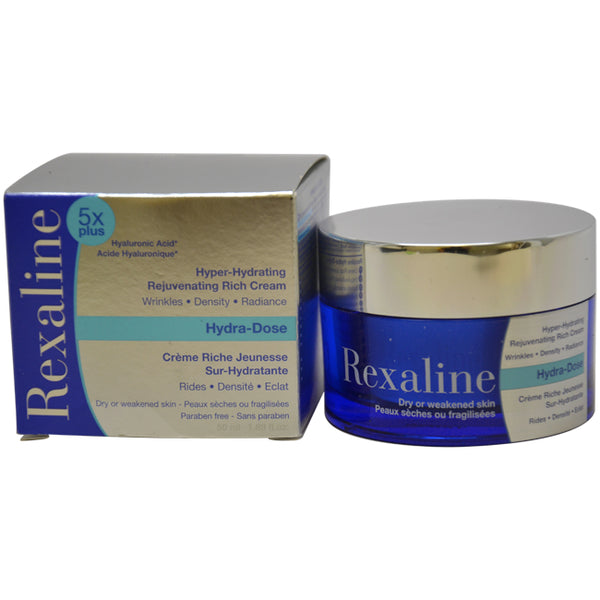 Rexaline Hydra-Dose Hyper-Hydrating Anti-Wrinkle Rich Cream by Rexaline for Women - 1.69 oz Cream
