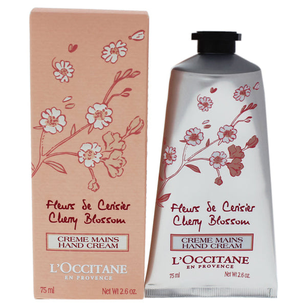 LOccitane Cherry Blossom Hand Cream by LOccitane for Women - 2.6 oz Hand Cream