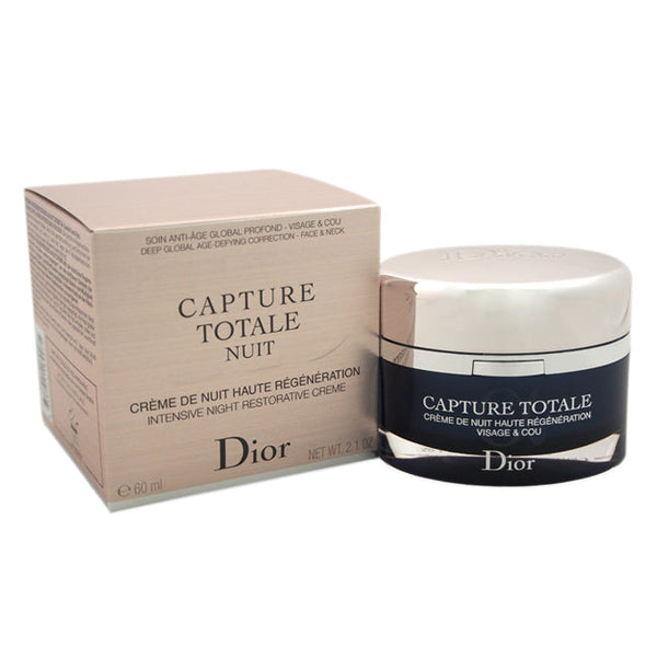 Christian Dior Capture Totale Intensive Night Restorative Creme by Christian Dior for Women - 2.02 oz Cream