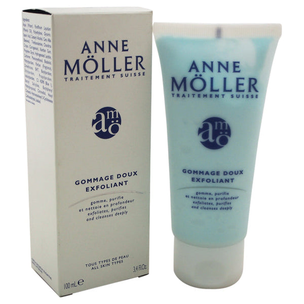 Anne Moller Gommage Doux Exfoliant - All Skin Types by Anne Moller for Women - 3.3 oz Exfoliant