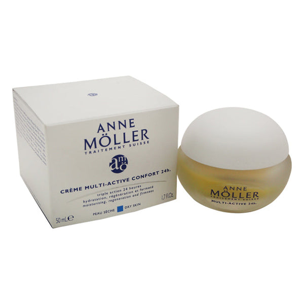 Anne Moller Creme Multi-Active Confort 24h - Dry Skin by Anne Moller for Women - 1.7 oz Cream