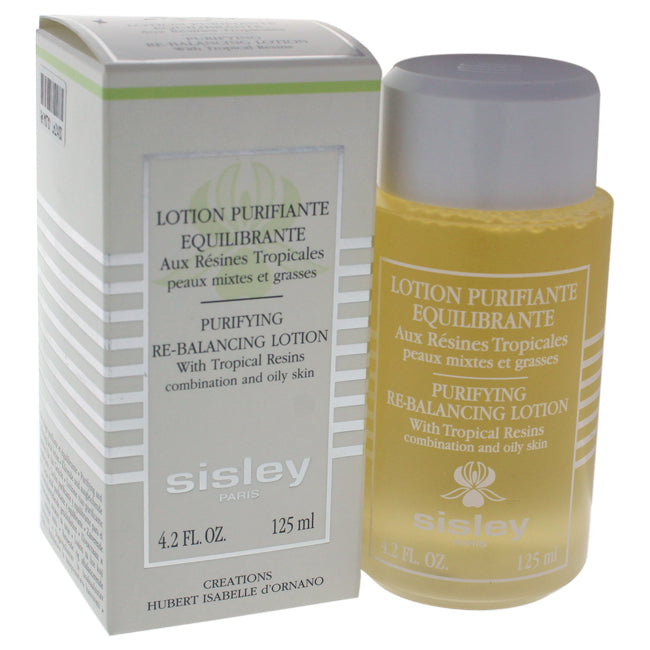 Sisley Purifying Re-Balancing Lotion With Tropical Resins by Sisley for Women - 4.2 oz Lotion