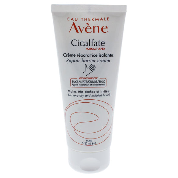 Avene Cicalfate Hand Repair Barrier Cream by Avene for Women - 3.4 oz Hand Cream