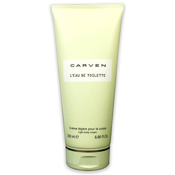 Carven Leau De Toilette Light Body Cream by Carven for Women - 6.66 oz Cream