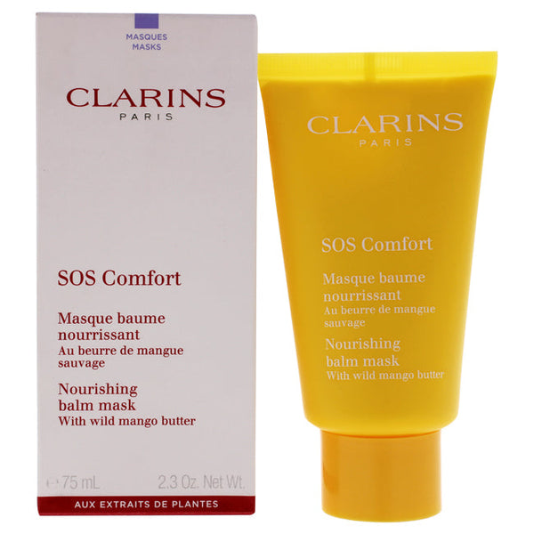 Clarins SOS Comfort Nourishing Balm Mask by Clarins for Women - 2.3 oz Mask